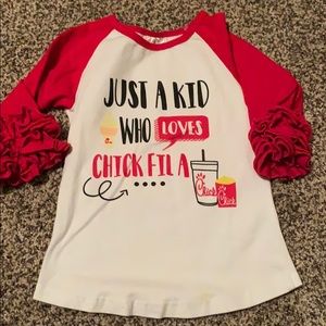 Chick fil a shirt